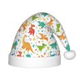 thumbnail image 1 of Balery Dinosaur Pattern Santa Hat Christmas Hat Funny Christmas Hat Christmas Knitted Beanie Hat For Kids, 1 of 6