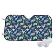 thumbnail image 1 of Balery Dinosaur Print Car Windshield Sun Shade,Windshield Sunshade for Car Pickup Truck SUV Accessories-, 1 of 7