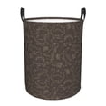 thumbnail image 1 of Balery Dinosaur Round Laundry Basket with Handles Waterproof Freestanding Laundry Hamper for Clothes Toys in the Dorm and Family-Medium, 1 of 8