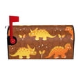 thumbnail image 1 of Balery Dinosaurs And Leaves Magnetic Mailbox Cover Welcome Standard- 21x18 In, 1 of 9