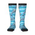 thumbnail image 1 of Balery Dolphin Fun Novelty Socks Men'S Women'S Crew Socks Funny Crazy Novelty Socks Quirky And Cool Socks, 1 of 9