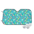thumbnail image 1 of Balery Donut Print Car Windshield Sun Shade,Windshield Sunshade for Car Pickup Truck SUV Accessories-Small, 1 of 7