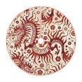 thumbnail image 1 of Balery Dragons1 Printed Christmas Tree Skirt , Merry Christmas Party Christmas Tree Decoration,Adjustable Tree Skirt-48", 1 of 6
