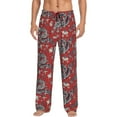 thumbnail image 1 of Balery Dragons2 print Men's Pajama Pants,Ultra Lightweight Pjs,Lounge Pant-X-Large, 1 of 9