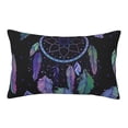 thumbnail image 1 of Balery Dreamcatcher With Colorful Feathers Bedding Queen Pillow Cases - Envelope Closure - Soft Brushed Microfiber Fabric - Shrinkage and Fade Resistant Pillow Cases-20"x30", 1 of 6