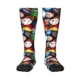 thumbnail image 1 of Balery Easter Egg Printed Novelty Socks Men's Women's Crew Socks Sports Socks Knee High Socks Cotton Socks Quirky and Cool Socks, 1 of 9