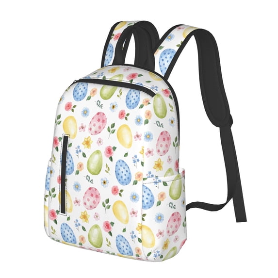 Balery Easter Egg3 Lightweight Backpack for Men and Women - Durable and Water-Resistant, Ideal for School, Work, Travel, and Everyday Use