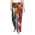thumbnail image 1 of Balery Easter Eggs print Women's Pajama Pants,Ultra Lightweight Pjs,Lounge Pant-X-Large, 1 of 9