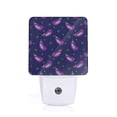 thumbnail image 1 of Balery Eggplant Pattern LED Night Light with Automatic Sensor Plug in Night Light with Dusk-to-Dawn Light Sensor LED Nightlight 0.5W-US, 1 of 7