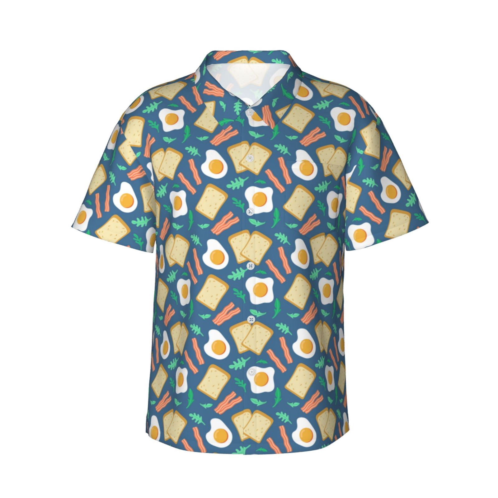 Relaxed Patchwork Egg Shirt main image 1