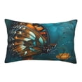 thumbnail image 1 of Balery Elegant Butterfly And Flowers Bedding Queen Pillow Cases - Envelope Closure - Soft Brushed Microfiber Fabric - Shrinkage and Fade Resistant Pillow Cases-16"x24", 1 of 6