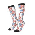 thumbnail image 1 of Balery Elephant Printed Novelty Socks Men's Women's Crew Socks Sports Socks Knee High Socks Cotton Socks Quirky and Cool Socks, 1 of 9