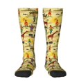 thumbnail image 1 of Balery Ethnic African Fun Novelty Socks Men'S Women'S Crew Socks Funny Crazy Novelty Socks Quirky And Cool Socks, 1 of 9