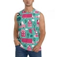 thumbnail image 1 of Balery Excavator Men's Sleeveless Muscle Shirts Workout Tank Top, Moisture Wicking, Odor Protection-X-Large, 1 of 8