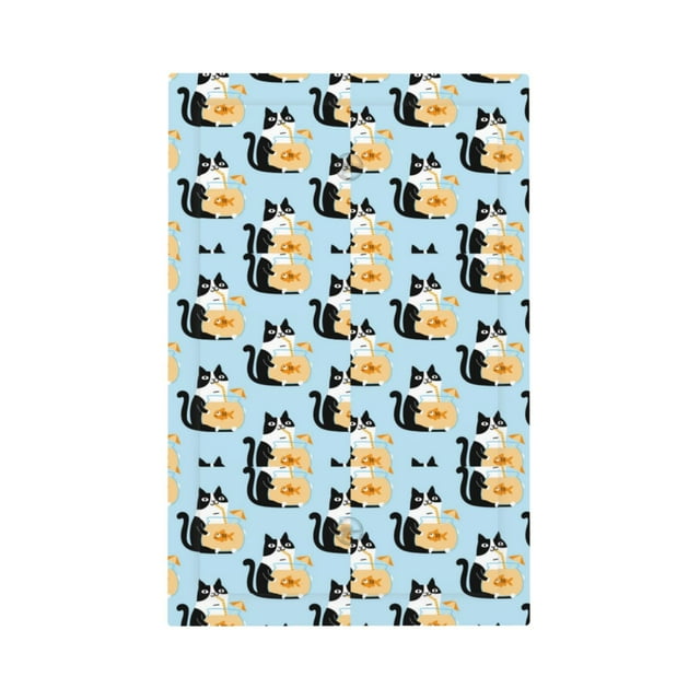 Balery FUNNY CAT IS DRINKING WATER for Duplex Wall Plates Kit