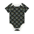 Balery Faces Of The Cat Pattern Baby Climbing Clothes Infant Bodysuit