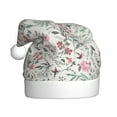 thumbnail image 1 of Balery Fairy Floral Pattern Santa Hat Christmas Hat Funny Christmas Hat Christmas Knitted Beanie Hat For Men Women Adult, 1 of 6