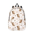 thumbnail image 1 of Balery Fall Squirrel Vintage Canvas Backpack for Men and Women - Large Capacity, Durable Travel Laptop Bag for School, Work, Hiking, and Outdoor Activities, 1 of 7