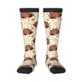 thumbnail image 1 of Balery Fall Turkey Printed Novelty Socks Men's Women's Crew Socks Sports Socks Knee High Socks Cotton Socks Quirky and Cool Socks, 1 of 9
