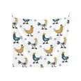 thumbnail image 1 of Balery Farm Roosters Pattern Tapestry 60x51 Inches - Large Wall Hanging Tapestry for Bedroom, Living Room, Dorm Decor - Artistic and Aesthetic Room Decor, 1 of 9