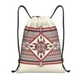 thumbnail image 1 of Balery Fashion Tatreez Pattern Drawstring Backpack Bag Sport Gym Sackpack Cinch Bags Pattern Drawstring Backpack Bag Sport Gym Sackpack Cinch Bags -Medium, 1 of 6