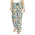 thumbnail image 1 of Balery Fathers day print Women's Pajama Pants,Ultra Lightweight Pjs,Lounge Pant-X-Large, 1 of 9