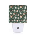 thumbnail image 1 of Balery Festive Forest Friends Pattern LED Night Light with Automatic Sensor Plug in Night Light with Dusk-to-Dawn Light Sensor LED Nightlight 0.5W-UK, 1 of 7