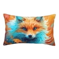 thumbnail image 1 of Balery Fiery Red Maple Leaf Fox Bedding Queen Pillow Cases - Envelope Closure - Soft Brushed Microfiber Fabric - Shrinkage and Fade Resistant Pillow Cases-16"x24", 1 of 6