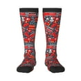 thumbnail image 1 of Balery Fire Sign Fun Novelty Socks Men'S Women'S Crew Socks Funny Crazy Novelty Socks Quirky And Cool Socks, 1 of 9