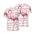 thumbnail image 1 of Balery Flamingo Baseball Jersey for Men Casual Button Down Shirts Short Sleeve Active Team Sports Uniform-4X-Large, 1 of 9