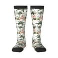 thumbnail image 1 of Balery Flamingo Palm Trees Fun Novelty Socks Men'S Women'S Crew Socks Funny Crazy Novelty Socks Quirky And Cool Socks, 1 of 9