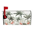 thumbnail image 1 of Balery Flamingo Palm Trees Mailbox Cover - Standard Size-21x18 in, 1 of 9