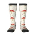 thumbnail image 1 of Balery Flat Mushrooms Fun Novelty Socks Men'S Women'S Crew Socks Funny Crazy Novelty Socks Quirky And Cool Socks, 1 of 9