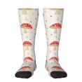 thumbnail image 1 of Balery Flat Mushrooms Fun Novelty Socks Men'S Women'S Crew Socks Funny Crazy Novelty Socks Quirky And Cool Socks, 1 of 9