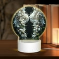 thumbnail image 1 of Balery Floral Angelic White Wings Pattern Acrylic Night Light Gift with 3 Color ModesTouch-Sensitive LED Lamp Perfect Gift for Mother's Day, Birthday, or Christmas, 1 of 9