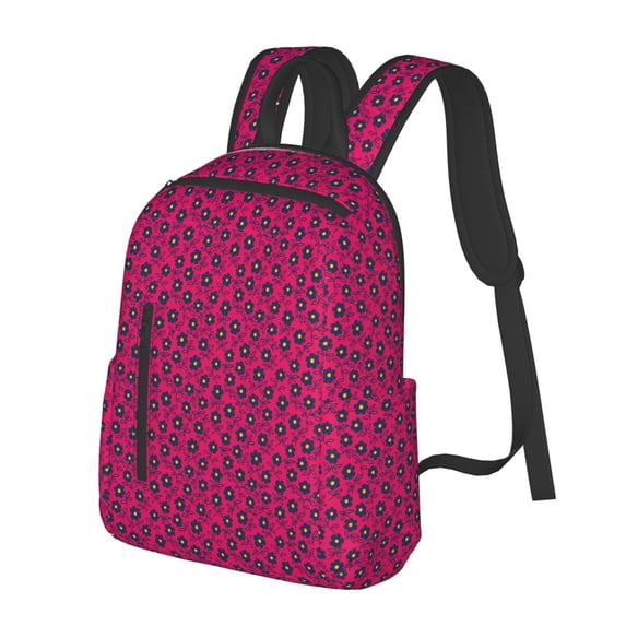 Balery Floral Colorful Lightweight Backpack for Men and Women - Durable and Water-Resistant, Ideal for School, Work, Travel, and Everyday Use
