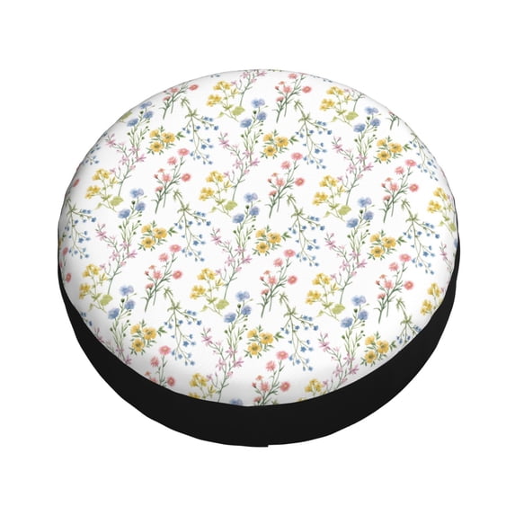 Balery Floral Tire Covers - Tough Tire Wheel Protector for Truck, SUV, Trailer, Camper, RV -17 inch