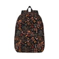 thumbnail image 1 of Balery Floral Vintage Canvas Backpack for Men and Women - Large Capacity, Durable Travel Laptop Bag for School, Work, Hiking, and Outdoor Activities, 1 of 7