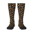 thumbnail image 1 of Balery Flowe Rooster Printed Novelty Socks Men's Women's Crew Socks Sports Socks Knee High Socks Cotton Socks Quirky and Cool Socks, 1 of 9