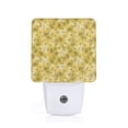 thumbnail image 1 of Balery Flower Pattern LED Night Light with Automatic Sensor Plug in Night Light with Dusk-to-Dawn Light Sensor LED Nightlight 0.5W-UK, 1 of 7