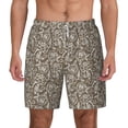thumbnail image 1 of Balery Flower Rose Mens Swim Trunks Swim Shorts for Men Quick Dry Inseam Beach Shorts with Compression Liner Pocket-3X-Large, 1 of 9