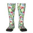 thumbnail image 1 of Balery Flowers And Cactus Fun Novelty Socks Men'S Women'S Crew Socks Funny Crazy Novelty Socks Quirky And Cool Socks, 1 of 9