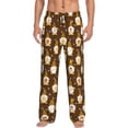 thumbnail image 1 of Balery Flowers And Gnomes Bees print Men's Pajama Pants,Ultra Lightweight Pjs,Lounge Pant-XX-Large, 1 of 9