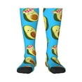 thumbnail image 1 of Balery Flowers Avocado Fun Novelty Socks Men'S Women'S Crew Socks Funny Crazy Novelty Socks Quirky And Cool Socks, 1 of 9