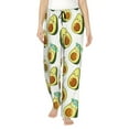 thumbnail image 1 of Balery Flowers Avocado print Women's Pajama Pants,Ultra Lightweight Pjs,Lounge Pant-XX-Large, 1 of 9