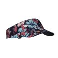 thumbnail image 1 of Balery Flowers ad Butterflies Sport Wear Athletic Visor Sun Sports Visor Hat Visor Adjustable Cap for Women and Men (One Size), 1 of 8