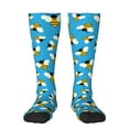 thumbnail image 1 of Balery Flying Bees Fun Novelty Socks Men'S Women'S Crew Socks Funny Crazy Novelty Socks Quirky And Cool Socks, 1 of 9