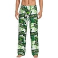 thumbnail image 1 of Balery Football 7 print Men's Pajama Pants,Ultra Lightweight Pjs,Lounge Pant-Small, 1 of 9