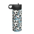 thumbnail image 1 of Balery Football Soccer Ball Pattern Water Bottle,18oz Sports Insulated Kettle for Cycling Gym Basketball Outdoor, Suitable as a Present, 1 of 8