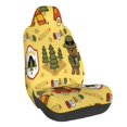thumbnail image 1 of Balery Forest Guard Pattern Car Seat Cover - Soft & Breathable Front Premium Covers with Non-Slip Protector Fits Most Automotive, Vans, SUVs, Trucks - 1 Unit, 1 of 5